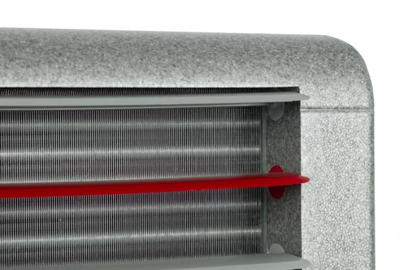 Водяной тепловентилятор ГРЕЕРС ВС-2125ЕСМ серый