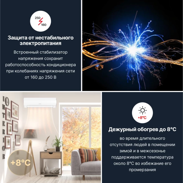 Кондиционер инверторный Kentatsu KSGOT35HZRN1/KSROT35HZRN1