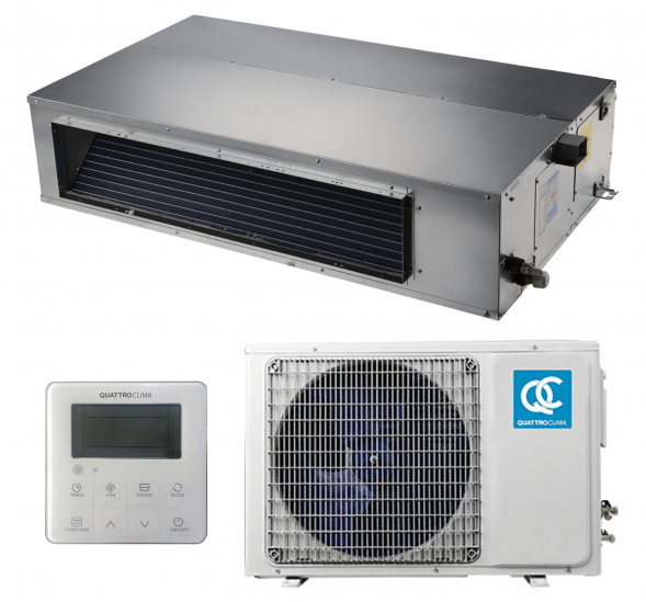 Канальный кондиционер Quattroclima QV-I18DG/QN-I18UG