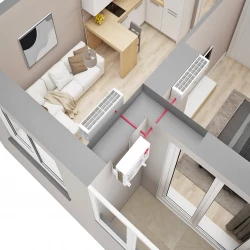 Установка мульти сплит системы