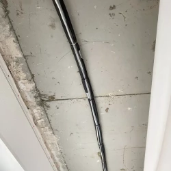 Установка кондиционера за подвесным потолком