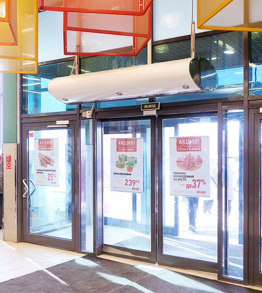 Водяная тепловая завеса Тепломаш КЭВ-110П6131W