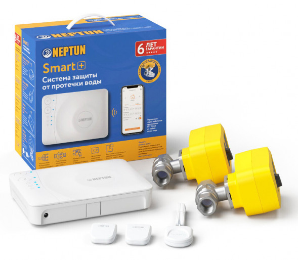 Система защиты от протечек Neptun Profi Smart+ 1/2 Tuya