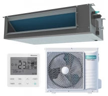 Канальный инверторный кондиционер Hisense ADT-18UX4RCL8/AUW-18U4RS7