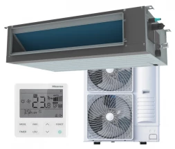 Канальный инверторный кондиционер Hisense AUD-48UX4REH8/AUW-48U6RN8