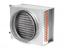 Канальный нагреватель-калорифер NWPk 160/3 водяной круглый Неватом